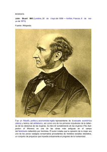 BIOGRAFIA John Stuart Mill (Londres, 20 de mayo de 1806