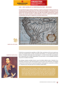 1836 – 1839: guerra de la confederación perú