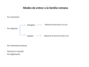Diapositiva 1 - Derecho Romano I