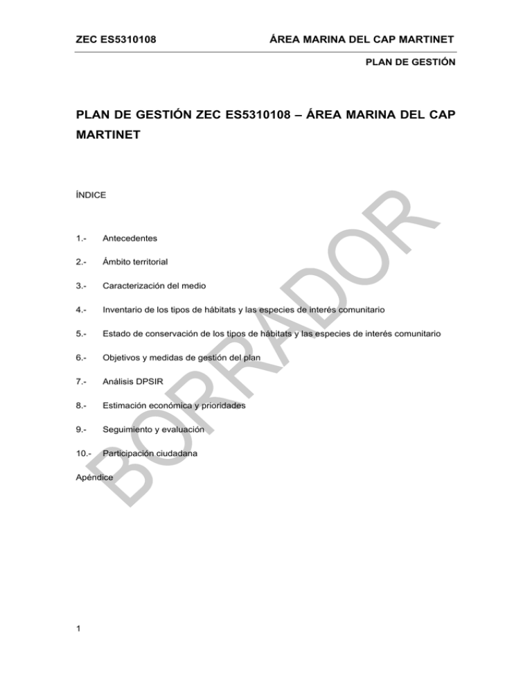  rea Marina Del Cap Martinet Ministerio De Agricultura