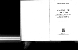 manual de derecho constitucional argentino