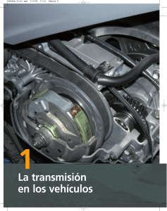 La transmisión en los vehículos