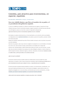 (11-04-19 Colombia, pa_355s atractivo para inversionistas, en