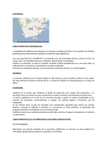 sudáfrica caracteristicas geograficas moneda economía