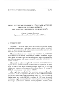 MEDIANTE EL VALOR TEÓRICO DEL DERECHO PREFERENTE