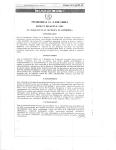 Decreto 8-2015