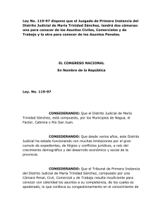 Ley No. 119-97 - Observatorio Judicial Dominicano