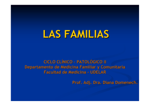 Familia ciclipa II - Dpto. de Medicina Familiar y Comunitaria