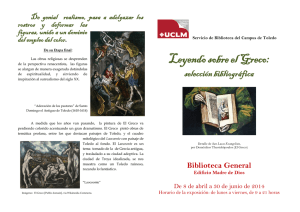 Leyendo sobre el Greco: