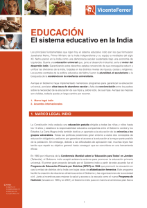 El sistema educativo en la India Educación
