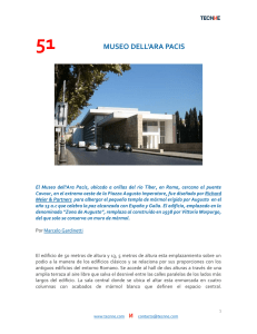 51 museo dell`ara pacis