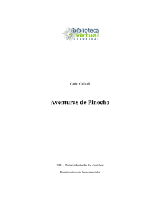 Aventuras de Pinocho - Biblioteca Virtual Universal