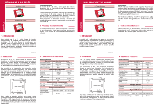 55341101 Manual Modulo 1-2 Reles libre de tensión MAD