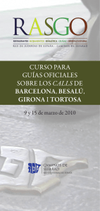 curso para guías oficiales sobre los calls de barcelona, besalú