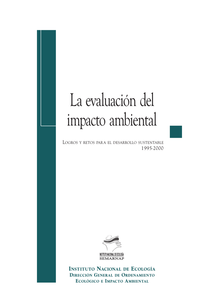 La Evaluación Del Impacto Ambiental