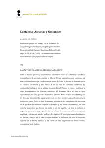 Cantabria: Asturias y Santander