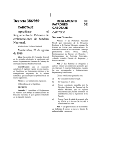 Decreto 386/989 - Armada Nacional