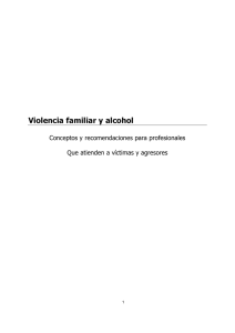 Violencia familiar y alcohol