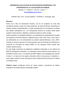 DIFERENCIAS CUALITATIVAS DE PARTICIPANTES