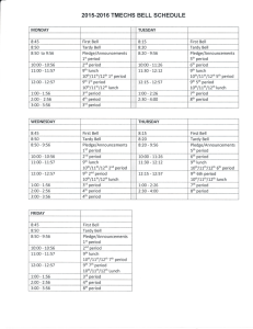 2015.2016 tmechs bell schedule