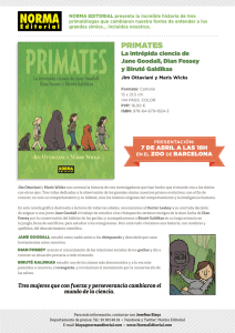 PRIMATES - Instituto Jane Goodall