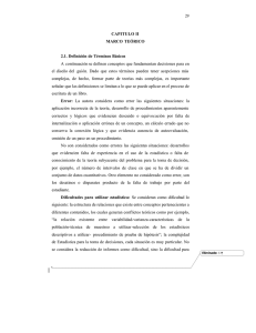 CAPITULO II MARCO TE&Oacute;RICO 2.1. Definici&oacute;n de T&eacute;rminos