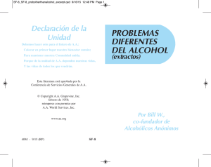 SF-8 Problemas Diferentes del Alcohol (extractos)