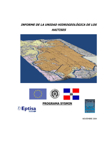 informe de la unidad hidrogeológica de los haitises