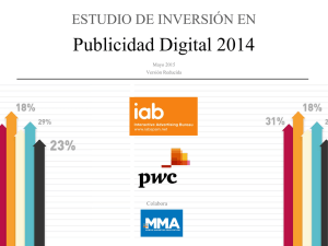 Estudio Inversión en Publicidad Digital (2014)