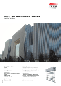 CNPC – China National Petroleum Corporation Pekín / China
