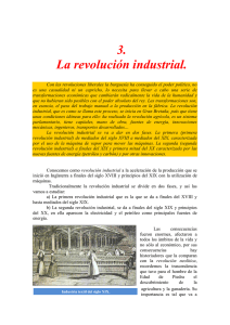 Tema 3. Las revoluciones industriales