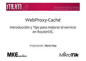 WebProxy-Cach&eacute; - MUM