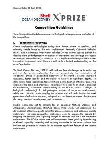 Competition Guidelines - Shell Ocean Discovery XPRIZE