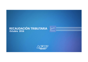 RECAUDACIÓN TRIBUTARIA