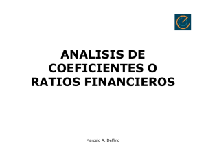 analisis de coeficientes o ratios financieros