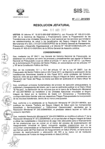 s. Hi.irtrr.co r - Seguro iniegrai de ïéaiu€i MINiSTEREO DE