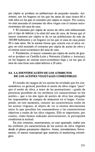 4.4. la identificación de los atributos de los aceites vegetales