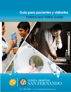 Guía para pacientes y visitantes