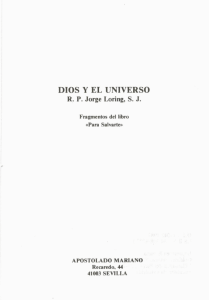 dios y el universo - editorial apostolado mariano