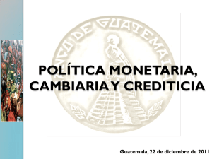 Diapositiva 1 - Banco de Guatemala
