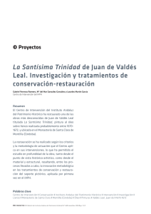 La Santísima Trinidad de Juan de Valdés Leal. Investigación y