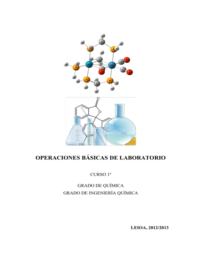 OPERACIONES BÁSICAS DE LABORATORIO