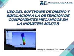 uso del software de diseño y simulación a la obtención de