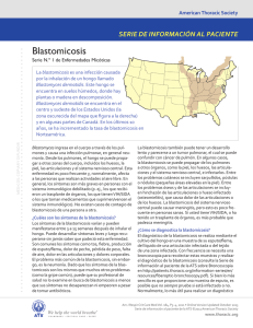 Blastomicosis - American Thoracic Society
