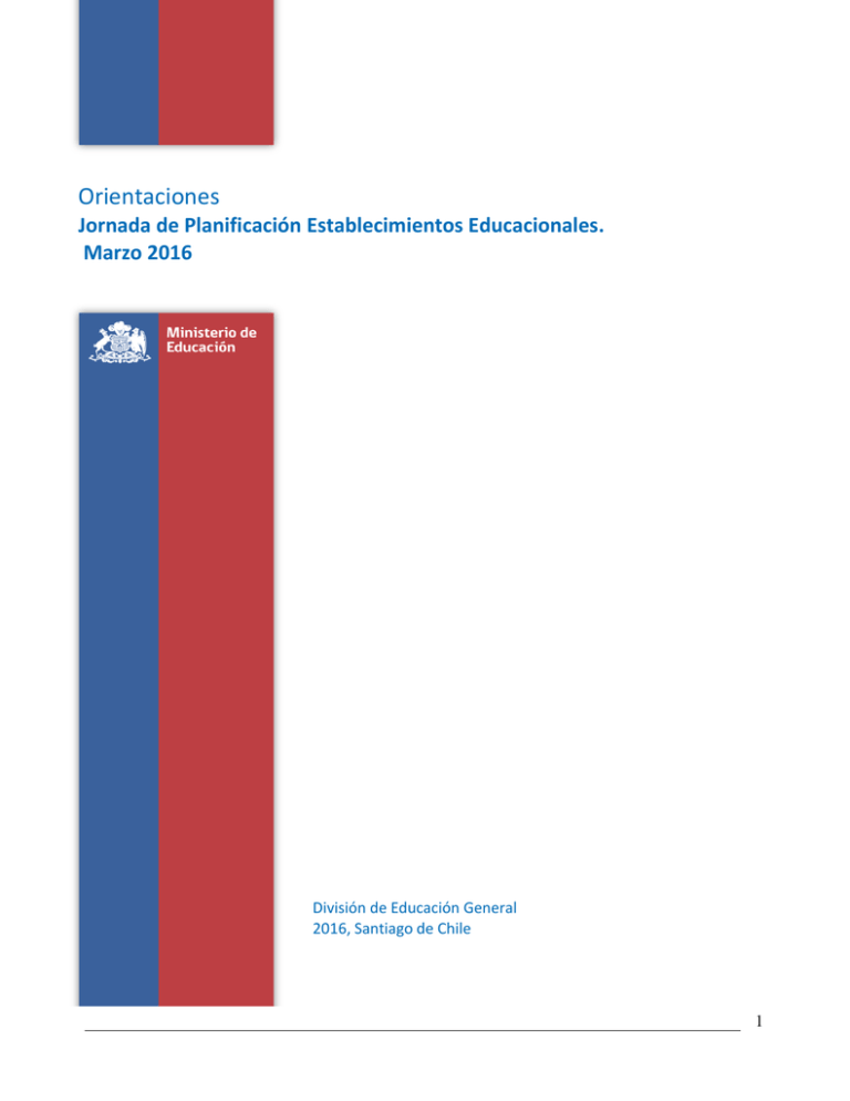 Orientaciones - Ministerio De Educación