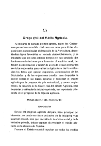 Orden civil del Mérito Agrícola.