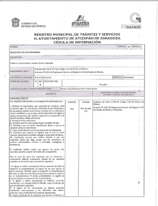 Registro de matrimonio - H. Ayuntamiento de Atizapán de Zaragoza