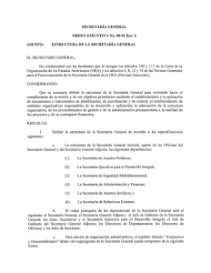 OEA :: Secretaría de Asuntos Jurídicos (SAJ) :: Orden Ejecutiva