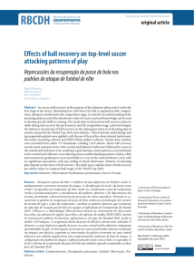 Effects of ball recovery on top-level soccer attacking patterns of play