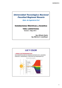 luz y color - UTN - Universidad Tecnológica Nacional